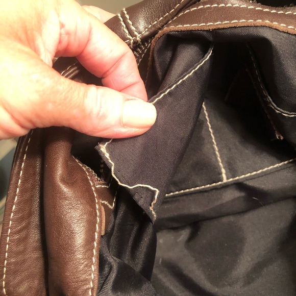 Brown leather Luis Esteve handbag - Picture 9 of 15